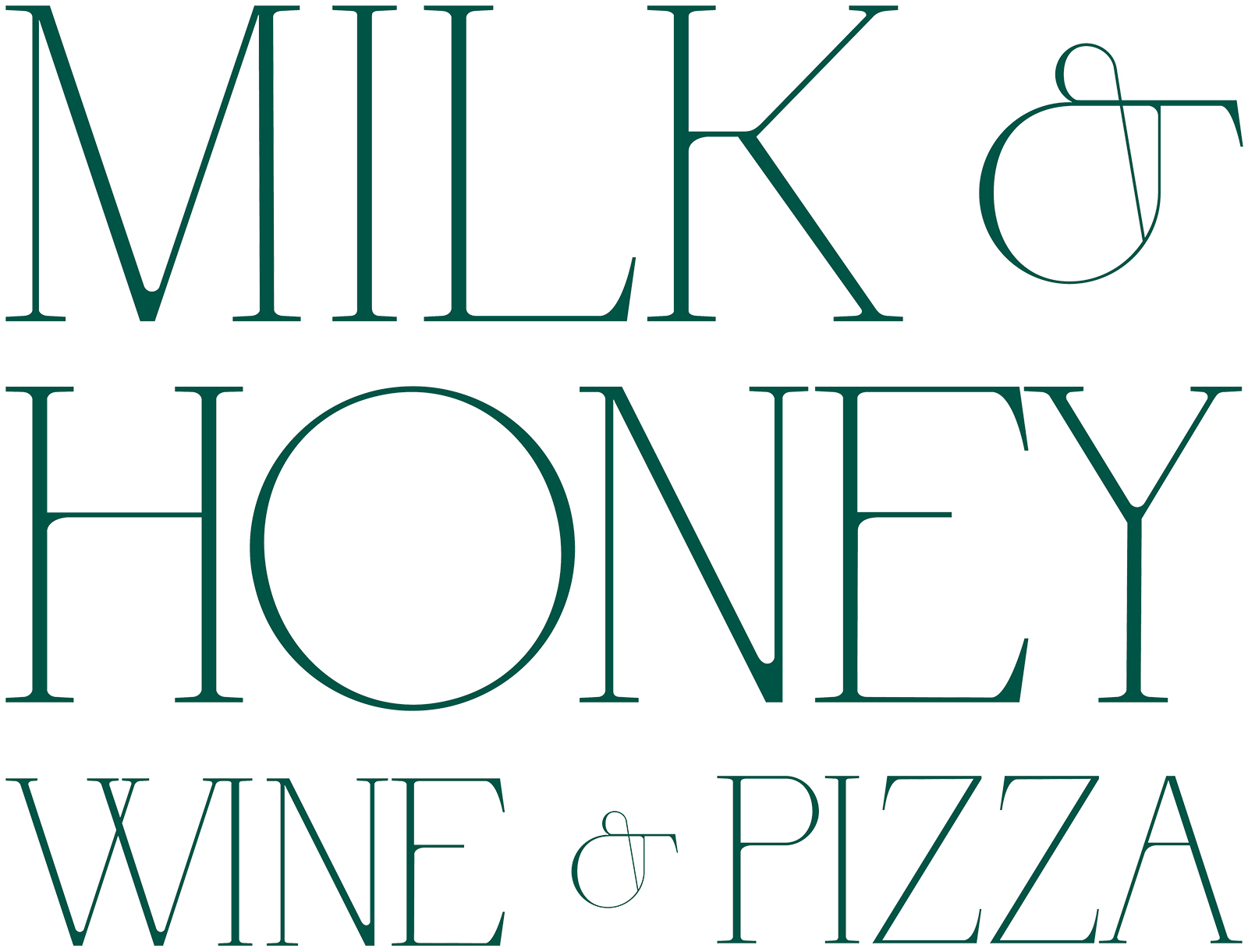 Milk+Honey_Stacked-green_logo